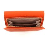LANCASTER Adeline Flap Wallet Orange LANCASTER Adeline Flap Wallet Orange