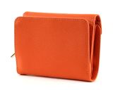 LANCASTER Adeline Flap Wallet Orange LANCASTER Adeline Flap Wallet Orange