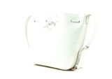 LANCASTER Pur Saffiano Bucket Bag Blanc In Poudre LANCASTER Pur Saffiano Bucket Bag Blanc In Poudre