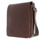 LEONHARD HEYDEN Roma Messenger Bag S Dark Brown