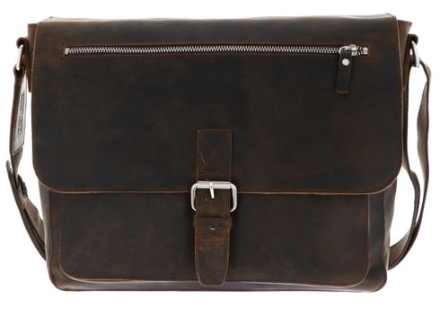 LEONHARD HEYDEN Salisbury Umhängetasche 7652 M Rotbraun