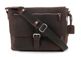 LEONHARD HEYDEN Salisbury Messenger Bag M Brown