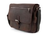 LEONHARD HEYDEN Salisbury Messenger Bag M Brown