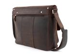 LEONHARD HEYDEN Salisbury Messenger Bag M Brown