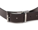 bugatti Men's Reversible Belt 3.5 W90 Black / Dark Brown - shortenable