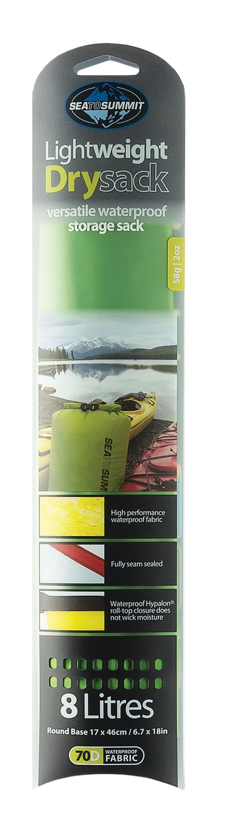 Sea To Summit Lightweight Dry Sack 8 L Green