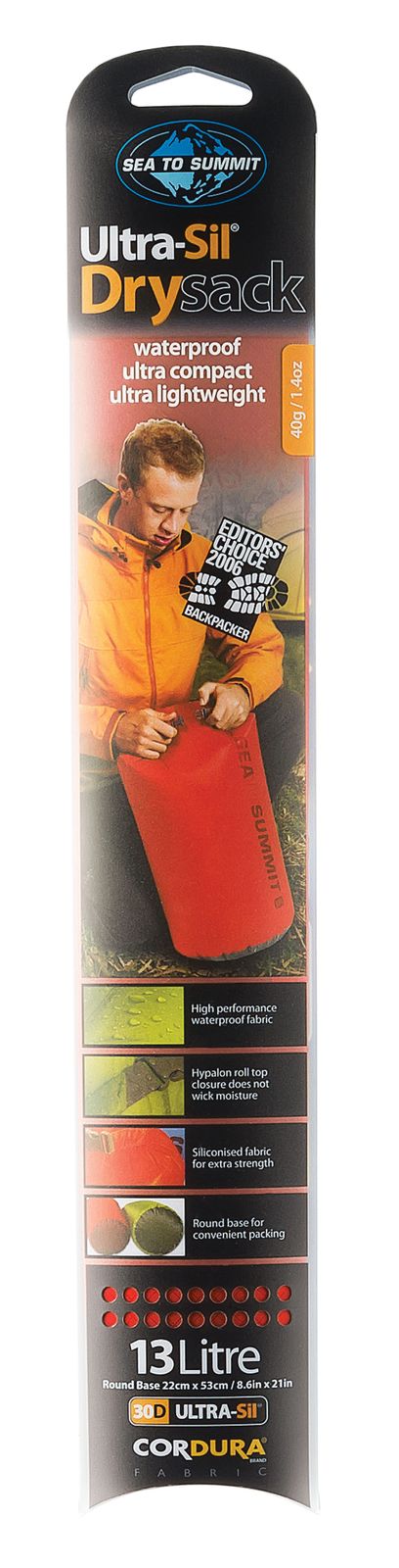 Sea To Summit Ultra-Sil Dry Sack 13 L Orange