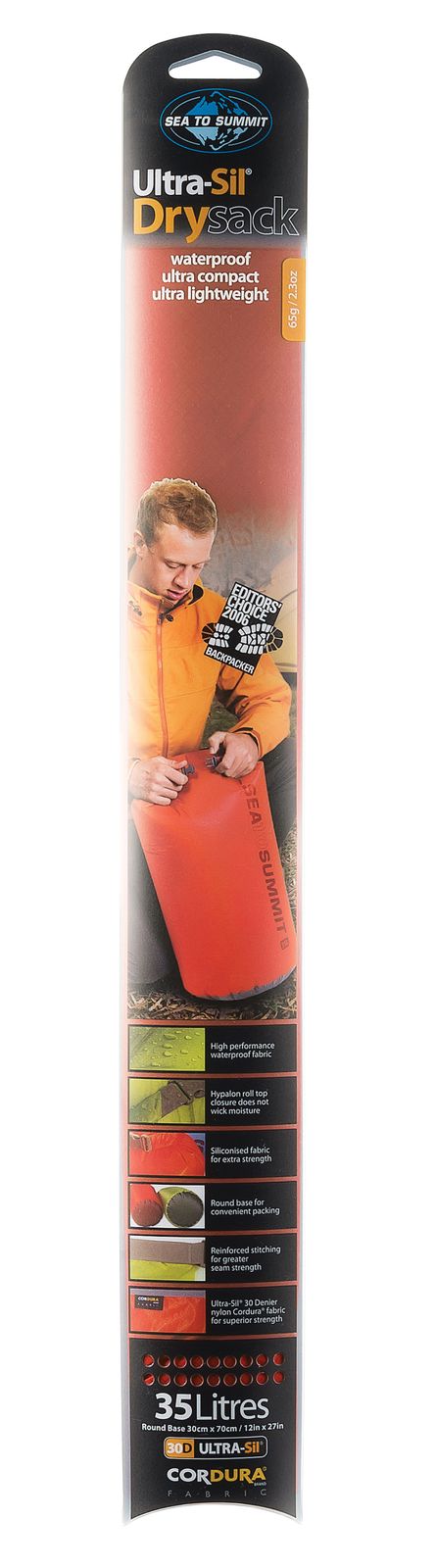 Sea To Summit Ultra-Sil Dry Sack 35 L Orange