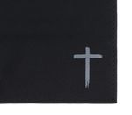 oxmox New Cryptan RFID Protect Querscheinbörse Freedom Cross Print Grey Black