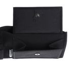 oxmox New Cryptan RFID Protect Pocketbörse Freedom Cross Print Grey Black