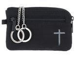 oxmox New Cryptan Keyholder Freedom Cross Print Grey Black oxmox New Cryptan Keyholder Freedom Cross Print Grey Black