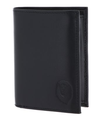 oxmox Leather RFID Protect Kombibörse Freedom Lion Embossed Black