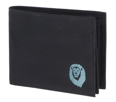 oxmox New Cryptan RFID Protect Querscheinbörse Freedom Lion Print Cyan Black oxmox New Cryptan RFID Protect Querscheinbörse Freedom Lion Print Cyan Black
