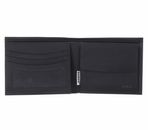 oxmox New Cryptan RFID Protect Querscheinbörse Freedom Lion Print Cyan Black