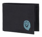 oxmox New Cryptan RFID Protect Pocketbörse Freedom Lion Print Cyan Black