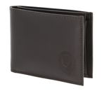 oxmox Leather RFID Protect Pocketbörse Freedom Lion Embossed Brown