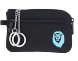 oxmox New Cryptan Keyholder Freedom Lion Print Cyan Black