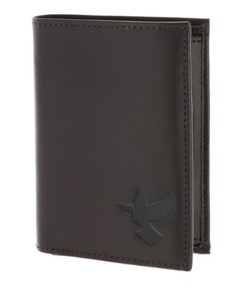oxmox Leather RFID Protect Kombibörse Freedom Pigeon Embossed Brown