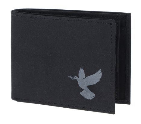 oxmox New Cryptan RFID Protect Pocketbörse Freedom Pigeon Print Grey Black oxmox New Cryptan RFID Protect Pocketbörse Freedom Pigeon Print Grey Black
