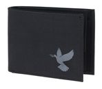 oxmox New Cryptan RFID Protect Pocketbörse Freedom Pigeon Print Grey Black