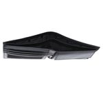 oxmox Leather RFID Protect Querscheinbörse Freedom Fish Embossed Black oxmox Leather RFID Protect Querscheinbörse Freedom Fish Embossed Black