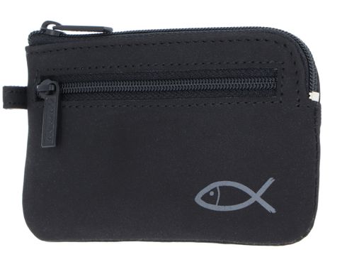 oxmox New Cryptan Keyholder Freedom Fish Print Grey Black oxmox New Cryptan Keyholder Freedom Fish Print Grey Black