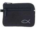 oxmox New Cryptan Keyholder Freedom Fish Print Grey Black