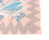 Oilily Botanic Pop Shawl Oyster White Oilily Botanic Pop Shawl Oyster White