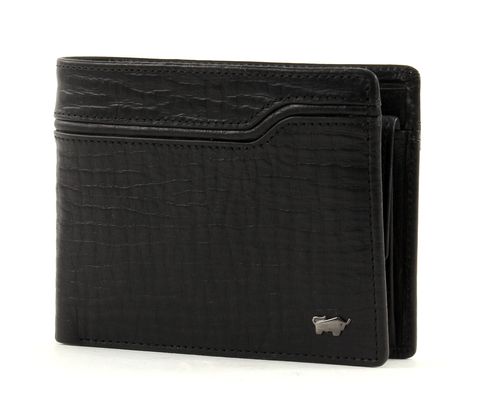 Braun Büffel Montana Wallet Quer with Flap Black