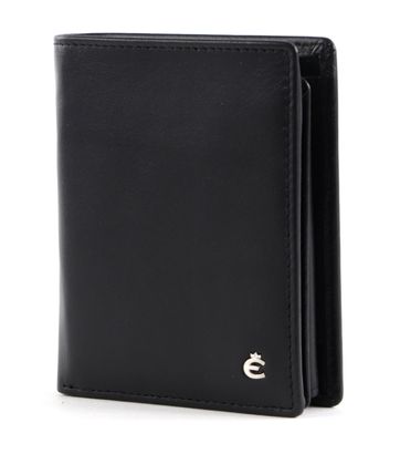 Esquire Harry RFID Wallet High with Flap Black