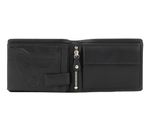 bugatti Simbiosi Coin Wallet with Zip Compartment 9CC Black bugatti Simbiosi Coin Wallet with Zip Compartment 9CC Black