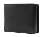 bugatti Simbiosi Coin Wallet with Zip Compartment 9CC Black bugatti Simbiosi Coin Wallet with Zip Compartment 9CC Black