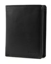 bugatti Simbiosi Coin Wallet Combi Style with Zip Compartment 8CC Black bugatti Simbiosi Coin Wallet Combi Style with Zip Compartment 8CC Black