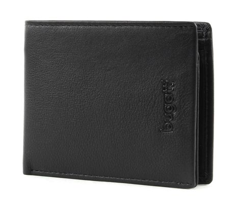 bugatti Vertice Coin Wallet Small 6CC Black bugatti Vertice Coin Wallet Small 6CC Black