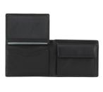 bugatti Vertice Coin Wallet Small 6CC Black
