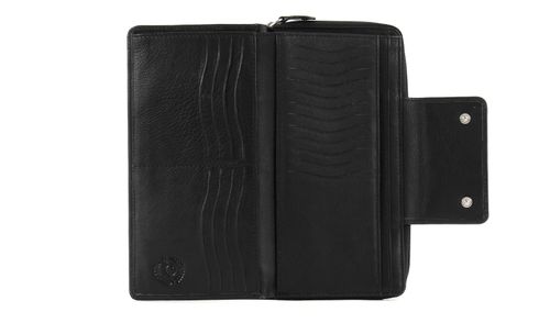 Bugatti Vertice Ladies ZIP Wallet with Strap 24cc monedero red rojo nuevo