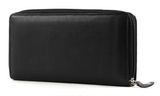 bugatti Vertice Ladies Zip Wallet with Strap 24CC Black bugatti Vertice Ladies Zip Wallet with Strap 24CC Black