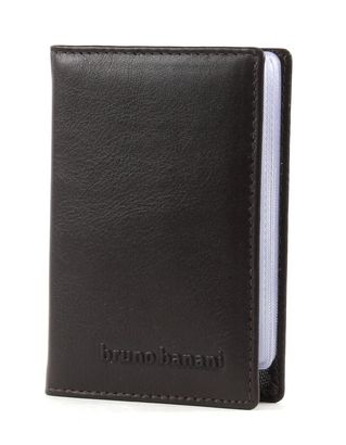 bruno banani Cryptalloy Credit Card Case Brown