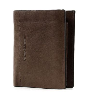 bruno banani Stockholm 7CC and Coin Wallet Brown