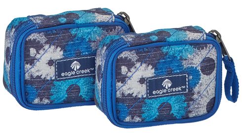 eagle creek Pack-It Quilted Mini Cube Set Daisy Chain Blue