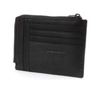PIQUADRO Black Square Credit Card Holder RFID Testa di Moro PIQUADRO Black Square Credit Card Holder RFID Testa di Moro