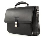 PIQUADRO Modus Expandable Computer Briefcase Nero PIQUADRO Modus Expandable Computer Briefcase Nero