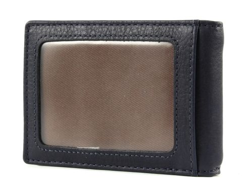 FOSSIL money clip Ward Money Clip Bifold Navy | Buy bags, purses  