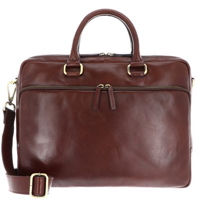 LEONHARD HEYDEN Cambridge RV-Aktenmappe 2 Fächer 5261 L Rotbraun