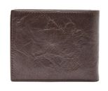 FOSSIL Neel Large Coin Pocket Bifold Brown FOSSIL Neel Large Coin Pocket Bifold Brown