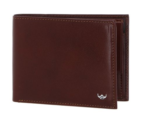 Golden Head Colorado RFID Protect Billfold Coin Wallet Tobacco