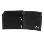 Golden Head Polo Money Clip Wallet Black