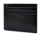 PIQUADRO Blue Square Pocket Credit Card Pouch RFID Nero PIQUADRO Blue Square Pocket Credit Card Pouch RFID Nero