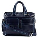 PIQUADRO Blue Square Expandable Computer Case Blu Notte PIQUADRO Blue Square Expandable Computer Case Blu Notte