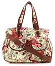 Oilily Tropical Birds Diaper Bag Cream-White Oilily Tropical Birds Diaper Bag Cream-White